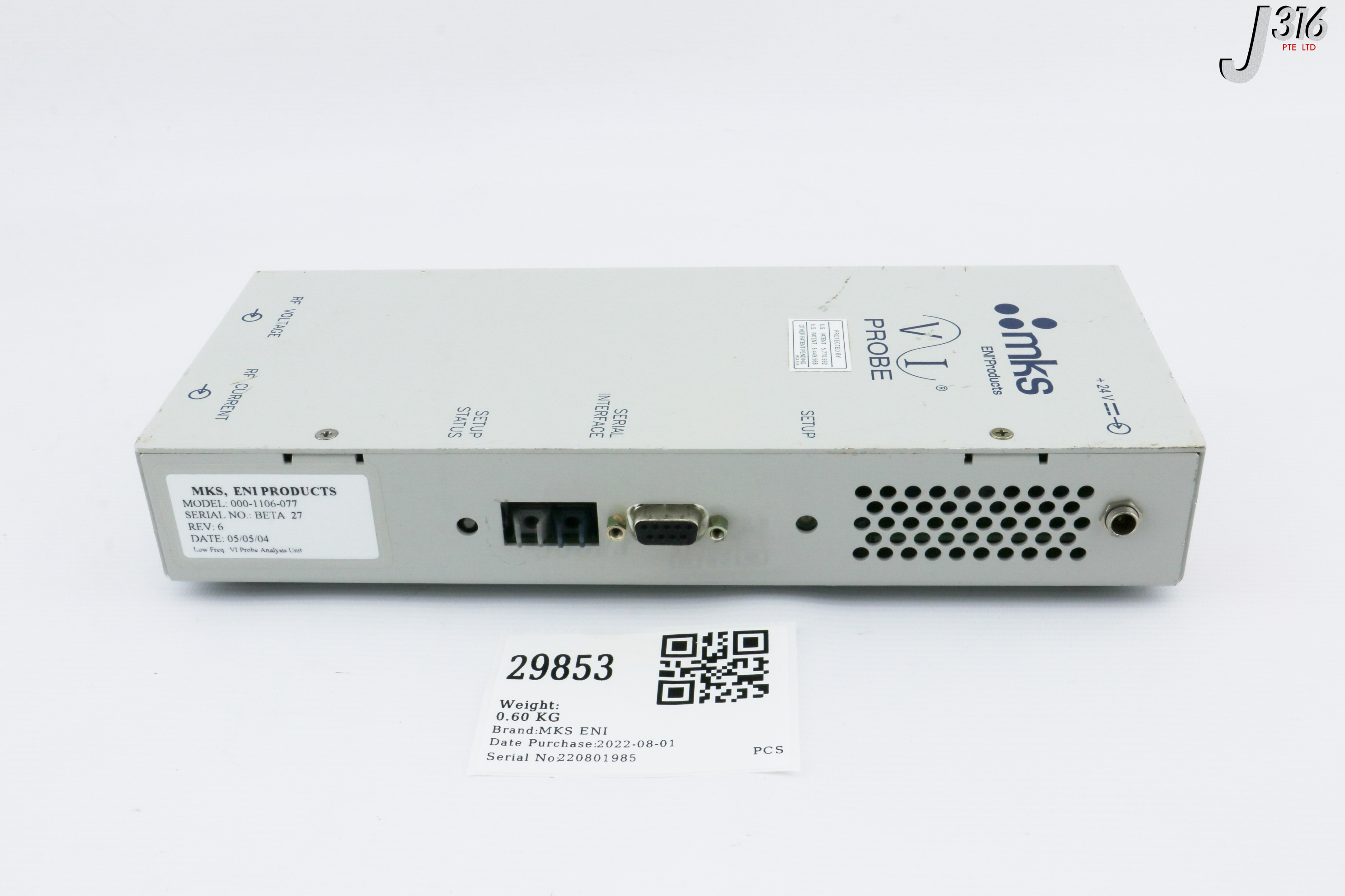 29853 MKS ENI LOW FREQ. VI PROBE ANALYSIS UNIT 000-1106-077 | eBay